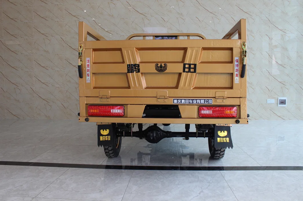 Hight Quality 350cc Motorcycle Tricycle 3wheel Heavy Loading Truck Cargo Tricycle for Adult Power Engine Water-Cooled Drum Brake