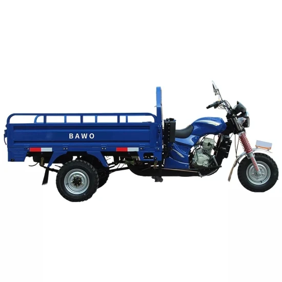 Pronto Zongshen Dumper Triciclo Benzina a tre ruote Moto con motore 150cc per il trasporto di merci Triciclo ad alta potenza