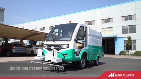 Camion antincendio elettrico ad alta tensione modello Koala per la pulizia delle strade